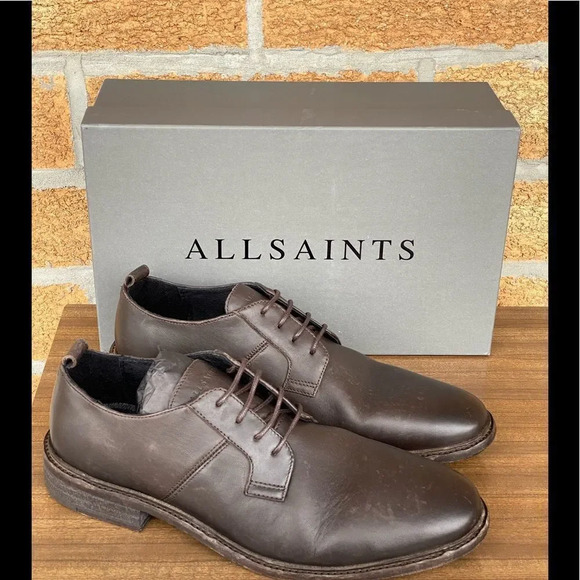 ALL SAINTS dress shoes size 11 - Picture 1 of 12